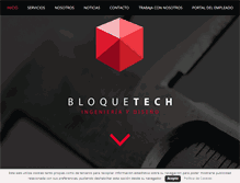 Tablet Screenshot of bloquetech.com